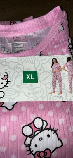 Hello Kitty Pajama Set Size XL