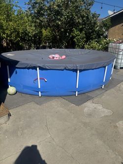 Funsicle above the ground pool 14ft