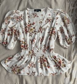 Flowery Blouse