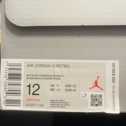 Jordan 13’s “Obsidians 