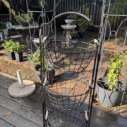 3 Tier Floor Storage Baskets