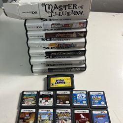Nintendo DS Lot Of 18 Games 
