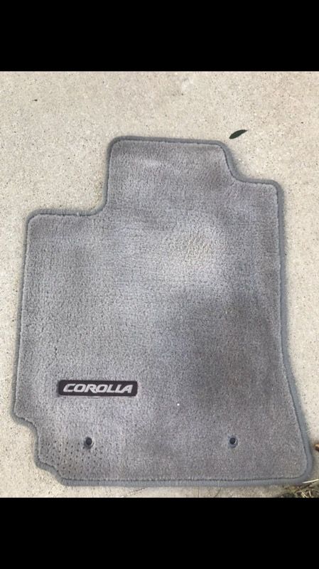 2003 2008 Toyota Corolla Carpeted Floor Mats Oak 4 Piece Set