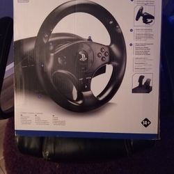 Thrust Master PS4 PS5 PC Steering Wheel And Pedals