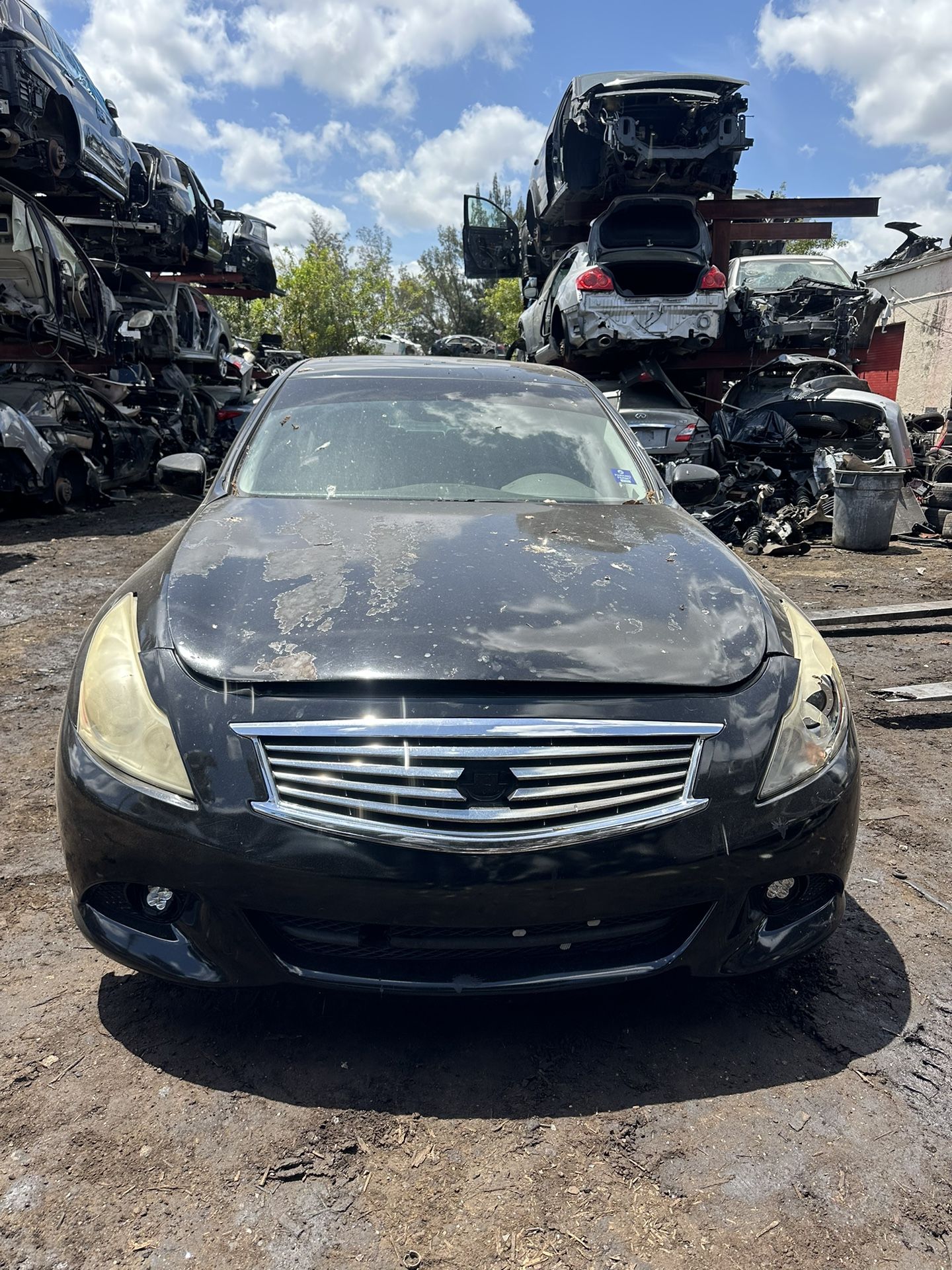 2007-2015 INFINITI G35 G37 G25 Q40 SEDAN CAR FOR PARTS ONLY 