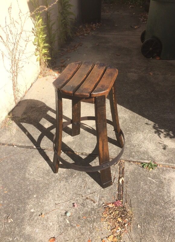 Red Shed Wooden Barrel Stool For In Columbus Oh Offerup 40sold