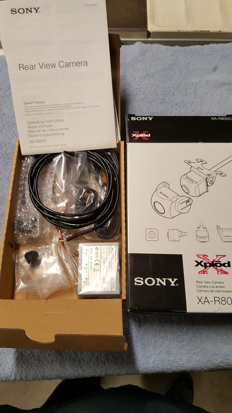 Sony XA-R800C rear camera system for cars/trucks
