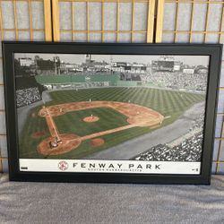 Classic Fenway Park Photo Oil Painting