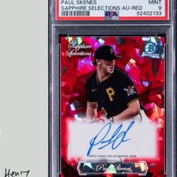 Paul Skenes Rookie Auto PSA 9