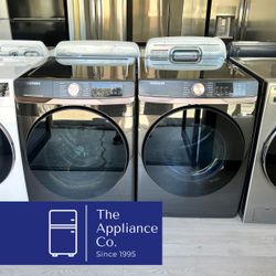 $200 OFF COMPETITOR PRICE! | Samsung Front Load Washer and Electric Dryer Set