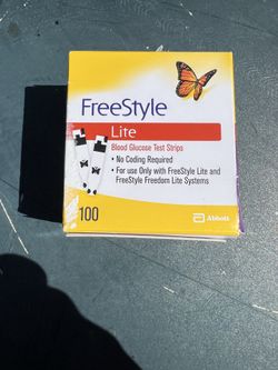 Freestyle Lite Diabetic Strips