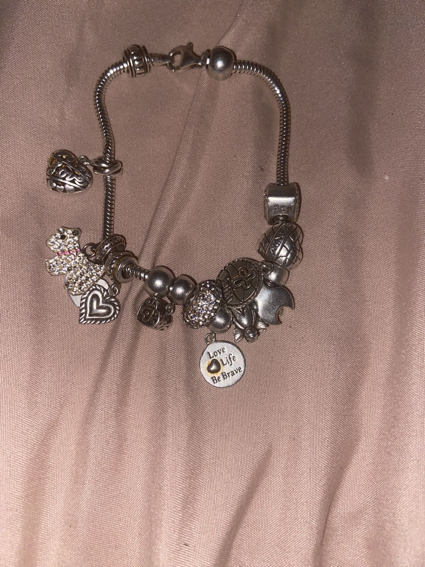 Pandora Bracelet With Charms