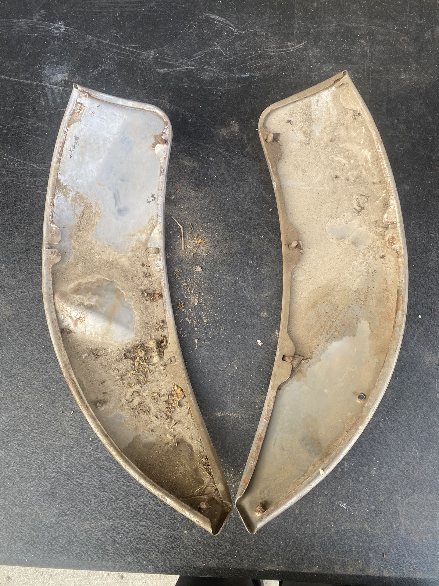 1949 Chevy Gravel Shields 1950 Chevy 2 Door Guards 
