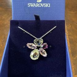 Swarovski necklace + Pendent