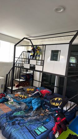Twin Loft Metal Bed Frame