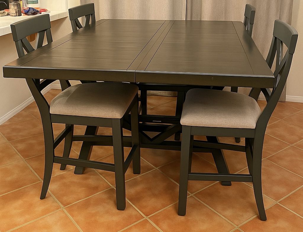 Tristan 9‑Piece Counter-Height Dining Table Set
