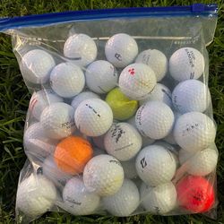 $25 FOR 6 DOZENS/72 PIECES USED GOLF BALLS: MIXED BRANDS OF CALLAWAY