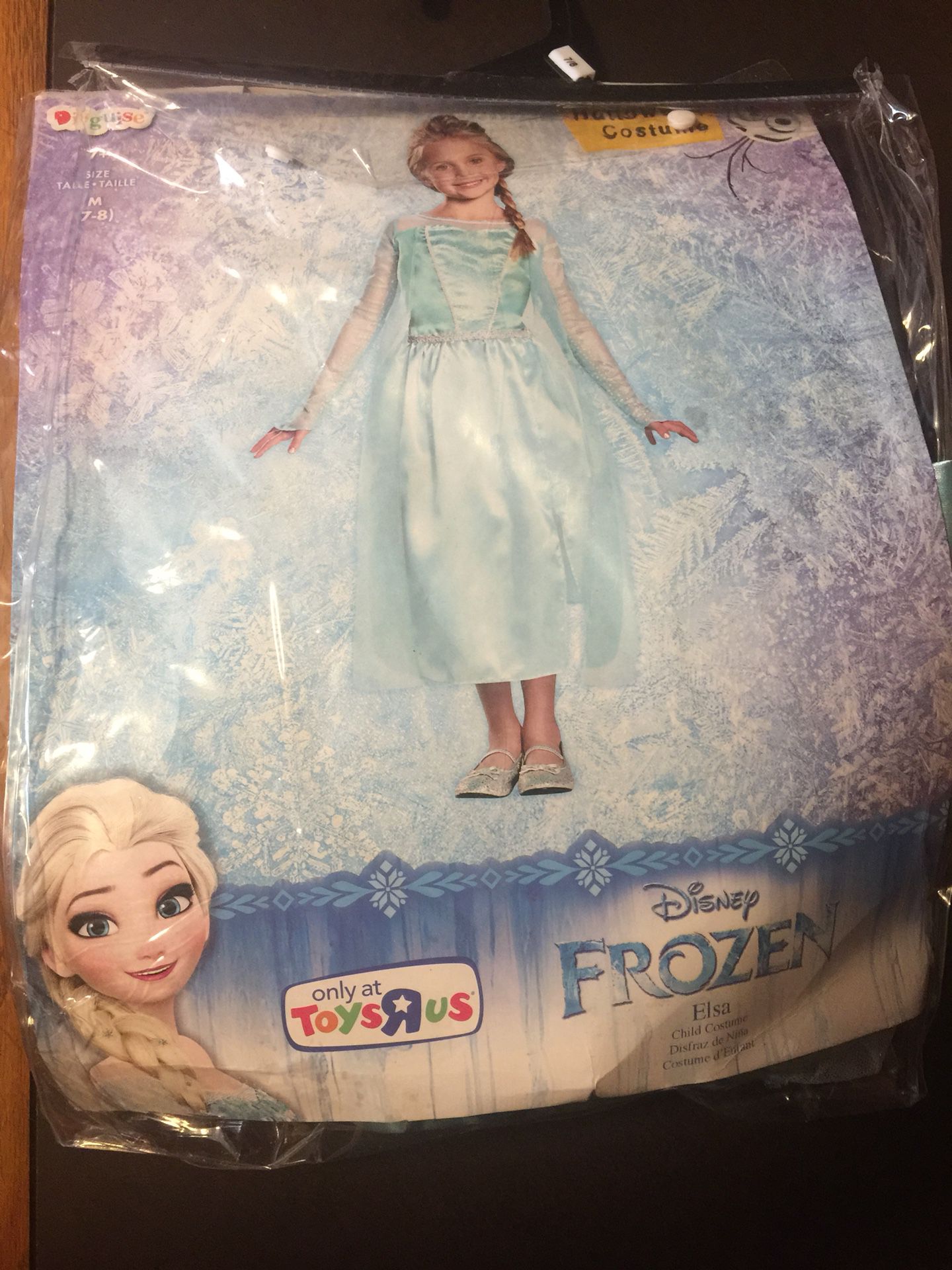 NEW Frozen Elsa costume size 7|8