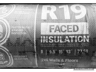 R-19 Faced Insulation