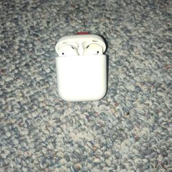 Apple AirPods 1st Gen A1602 Bluetooth Earbuds with Case White