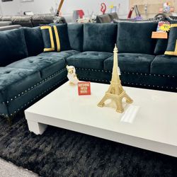 Blowout Sale Now🚨Beautiful Black Sofa Furniture Sectional 50% Off Limited Time Offer $799👍