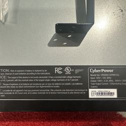 CyberPower OR500LCDRM1U Smart App LCD UPS Battery Backup and Surge Protector