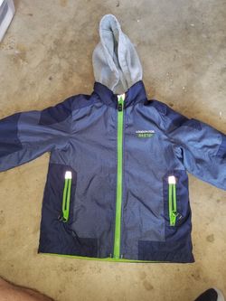 Boys London Fog jacket hoodie size 5