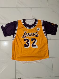 Dodgers Lakers Night Reversible Jersey Size XL