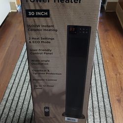 Digital Ceramic Tower Heater