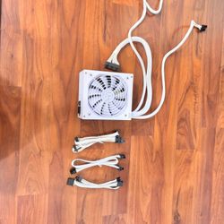 white semi modular 750w psu