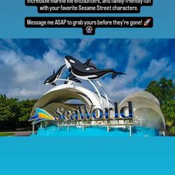 SeaWorld Season Tickets 