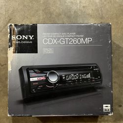 Sony CDX-GT260MP