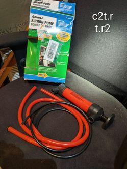 Portable siphon