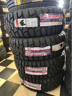 🔱🌀 LT 285 70 R 17 vendo llantas nuevas marca American RT