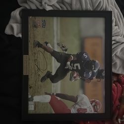 Signed Ladanian Tomlinson Picture with COA