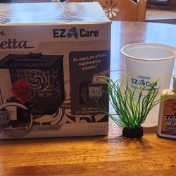 Betta Tank / Heater/ Food / Water Conditioner 