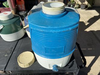 Vintage water cooler jug