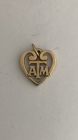 Texas a & m heart James Avery charm.