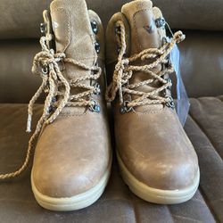 Forsake Thatcher women’s waterproof leather hiking boots size 10