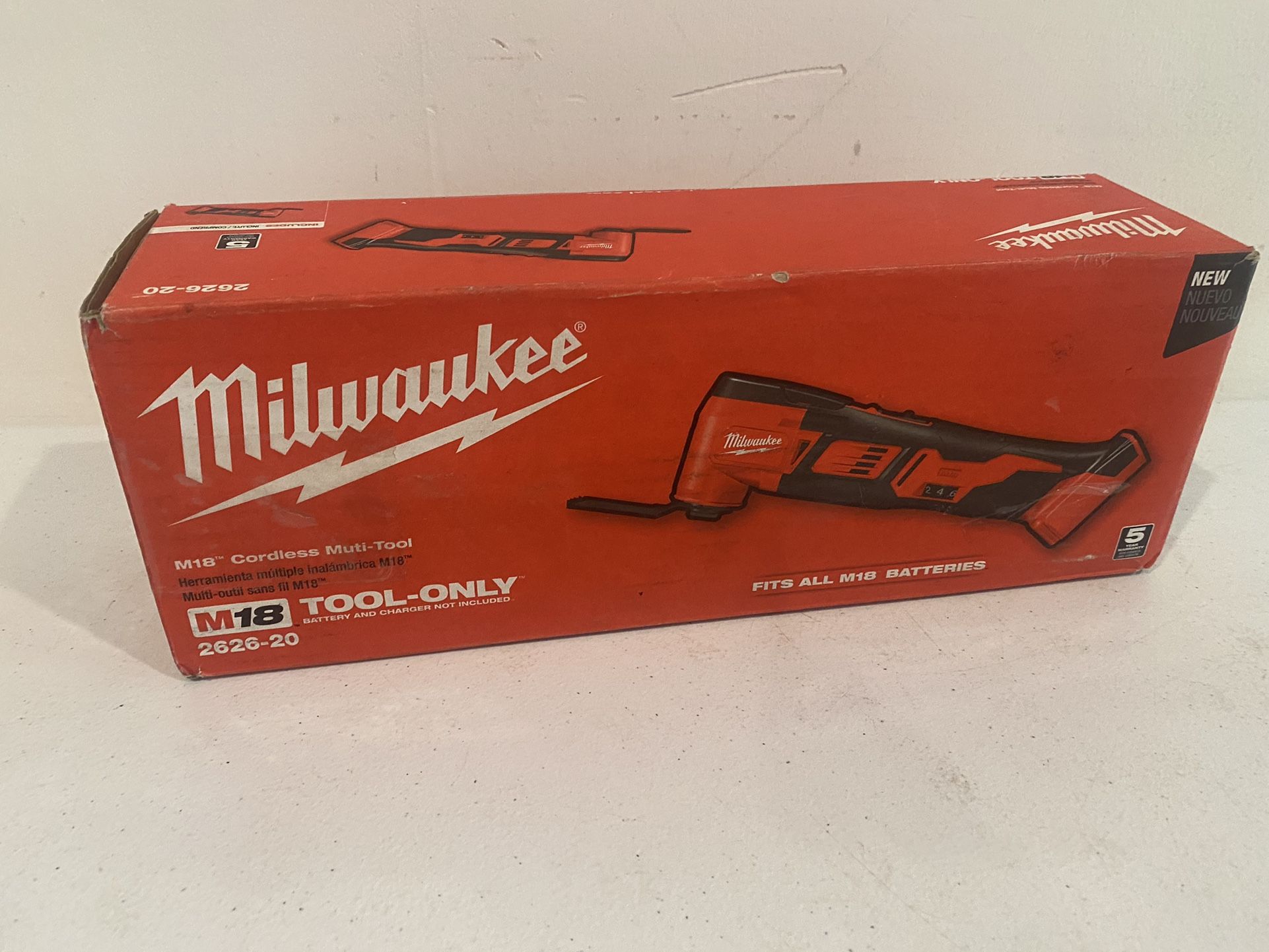 Milwaukee M18 18-Volt Lithium-Ion Cordless Oscillating Multi-Tool (Tool-Only)