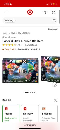Laser X Ultra Double Blasters