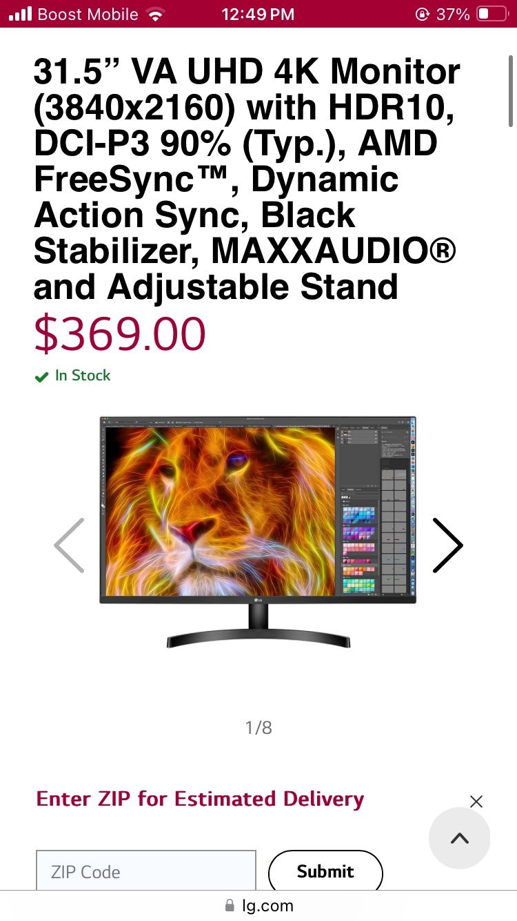 4k HDR monitor