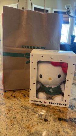 Hello Kitty Starburks Plush