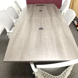 Meeting Table With Chairs