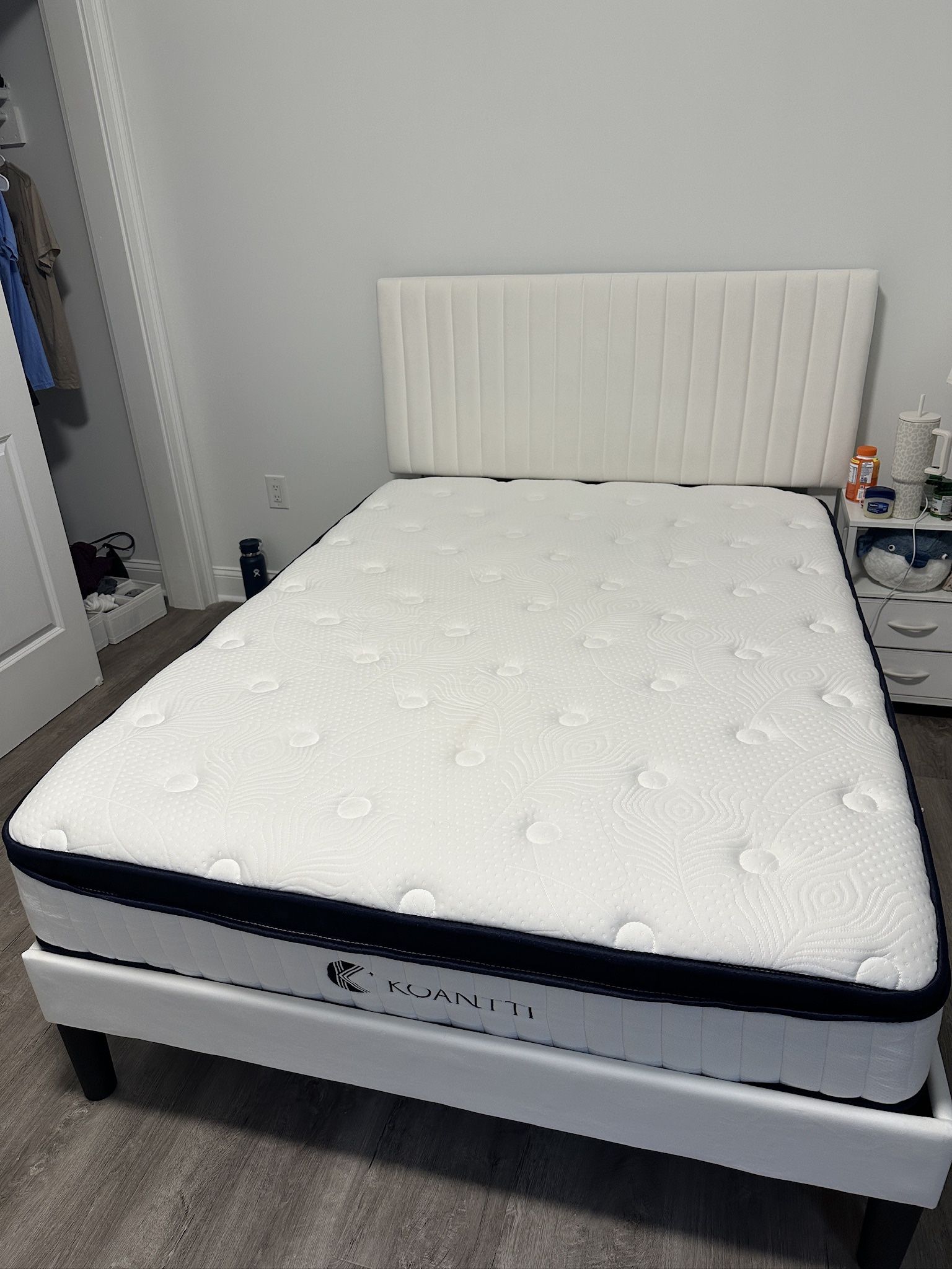 PICKUP TODAY- 10 Inch Hybrid Full Mattress With Memory Foam And Individual Pocket Spring