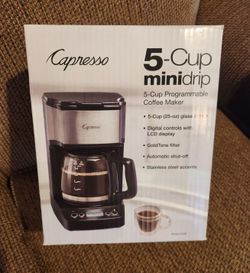 Capresso 5-Cup Mini Drip Coffee Maker