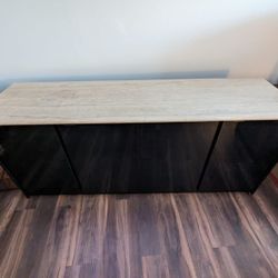 Modern Sideboard Buffet Marble Made In Italy