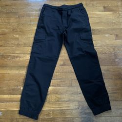 Urban Pipeline Cargo Pants Black Youth XL 18 20