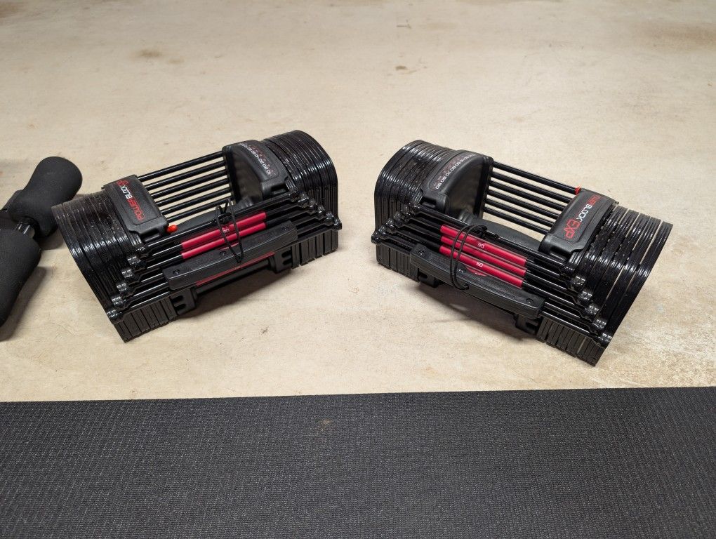 PowerBlock EXP Adjustable Dumbbells 0-70lbs