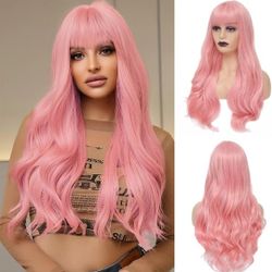 Pink Halloween Wig